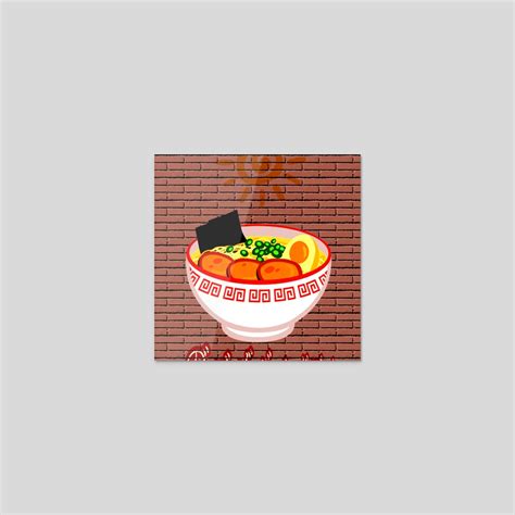 Ramen Oishi Art An Art Print By Gantai Art Inprnt