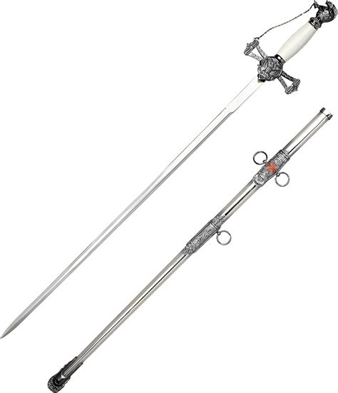 Whetstone Cutlery Silver Crusader Knights Templar Sword