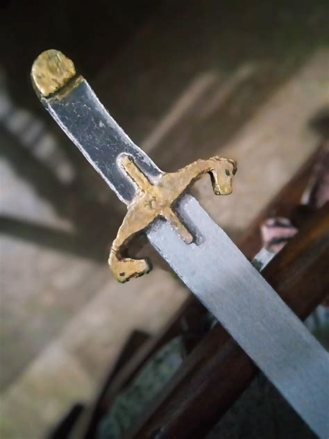 I Made A Replica Of Osman Beys Sword Using Thin Wooden Material Without