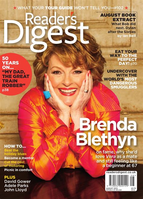 Readers Digest Uk Magazine August 2013 Back Issue