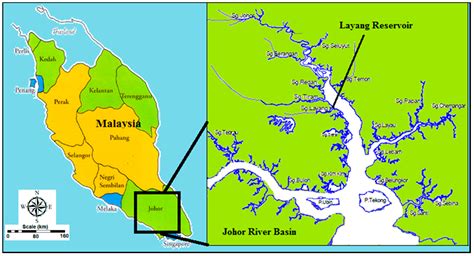 Johor River Map My Maps