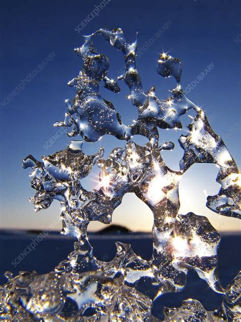 Ice Formation Stock Image C0476573 Science Photo Library