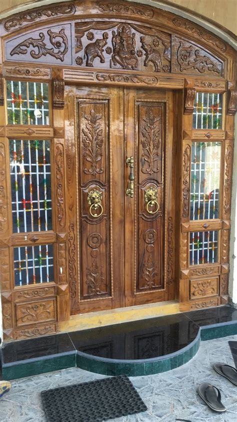 Gorgeous Kerala Door Designs For Your Home Entrance Housing News
