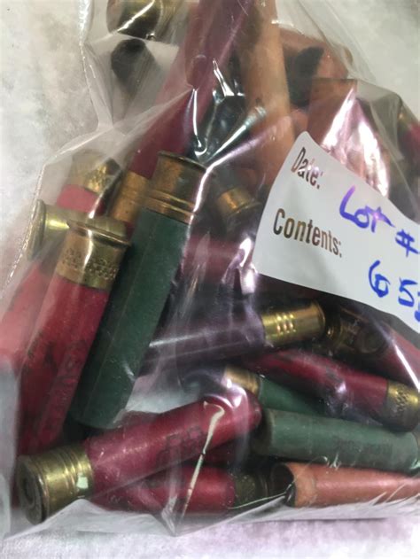 sold price lot of 40 loose 410 ga shotgun shells 20 loaded 20 empty shells