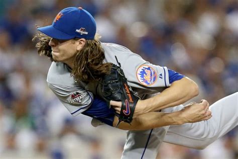 Jacob Degrom Is Dominant New York Mets Take Game One Of Nlds