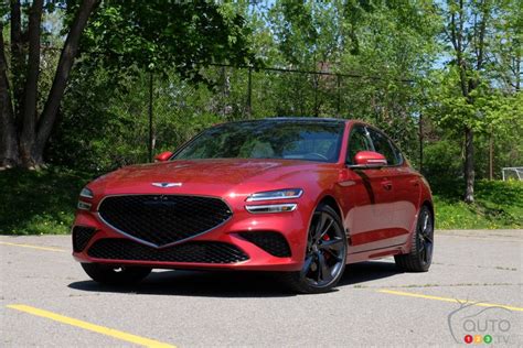 2022 Genesis G70 First Drive Review Car Reviews Auto123