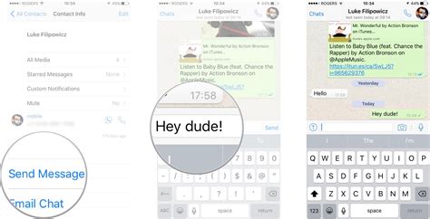 How To Send Messages With Whatsapp For Iphone Imore
