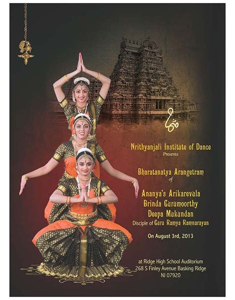 The living shows, the plastic arts, music, architecture. Arangetram Invitations Cards Samples | Arangetram, Dance ...