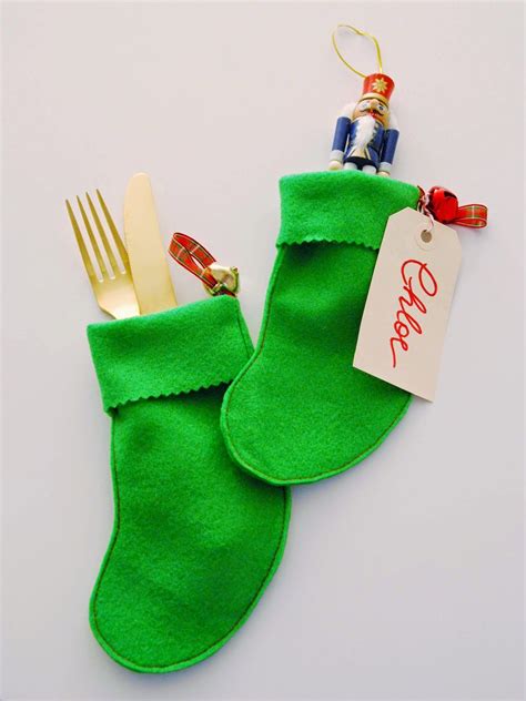 A Merry Felt Mini Stocking Easy Christmas Crafts Christmas Crafts