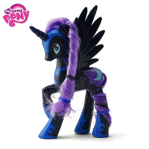 My Little Pony 14cm Brushable Nightmare Moon Princess Luna Pvc Toys Mlp