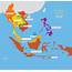 Southeast Asia Political Map And 100 More International Maps