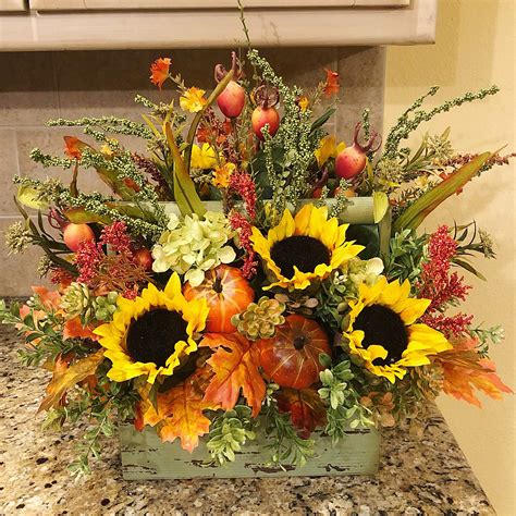 Kristens Creations Autumn Sunflower Arrangement