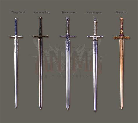 Anima Knight Swords Set 1 By Wen M On Deviantart