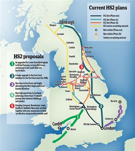 A High Speed Rail Network Will Put Rocket Fuel In Britains Economy
