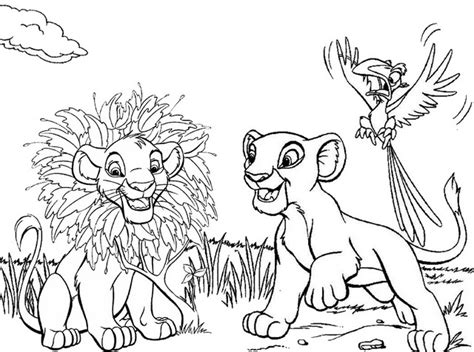 Desenho De Nala E Zazu Para Colorir Tudodesenhos Porn Sex Picture