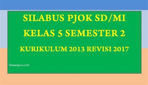 Madrasah ibtidaiyah (mi)mata pelajaran : Silabus Mi Akidah Akhlak Daring / Prota Akidah Akhlak Mi ...