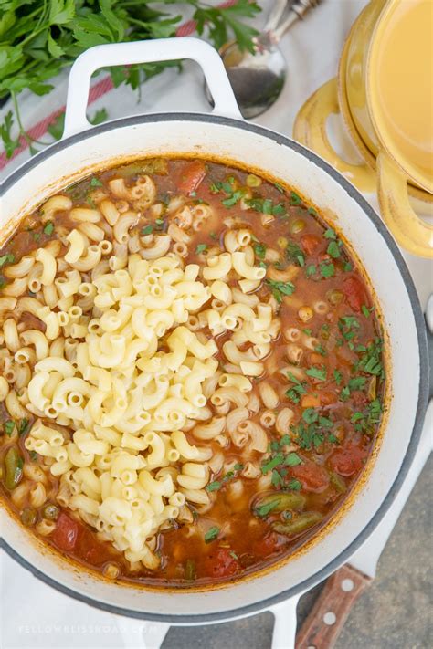 This easy version of goulash, made with hamburger and elbow macaroni, was a popular family instructions. Easy Beef & Macaroni Soup (Goulash Soup) | Ann Grismore | Copy Me That