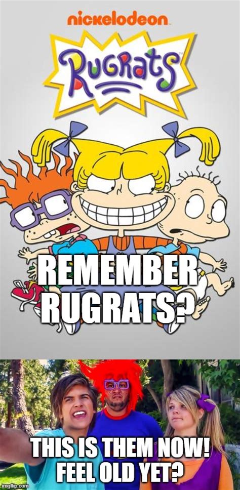 Rugrats Now Vs Then Imgflip