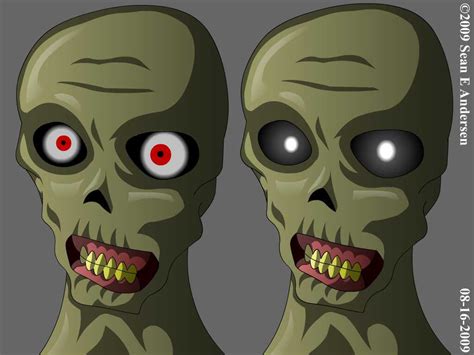Zombie Heads By Therealsneakers On Deviantart