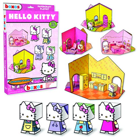 Feb142445 Hello Kitty Papercraft Activity Set Previews World