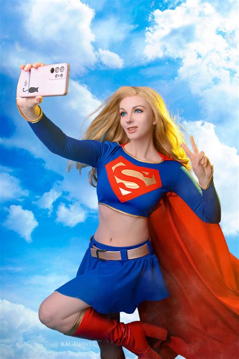 Supergirl Dc Comics Cosplay By Agflower On Deviantart