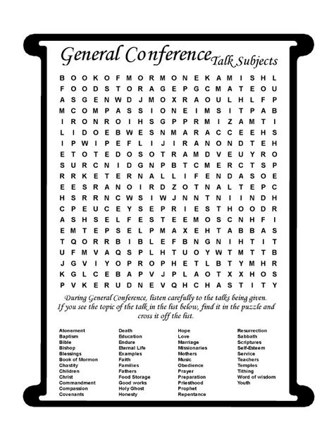 Conf Packet Complete General Conference General Conference