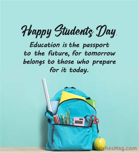 Happy Students Day Wishes Quotes And Messages Wishesmsg