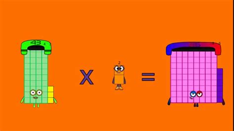 Numberblocks Six Times Tables Numberblocks The Rest Of 300s Youtube