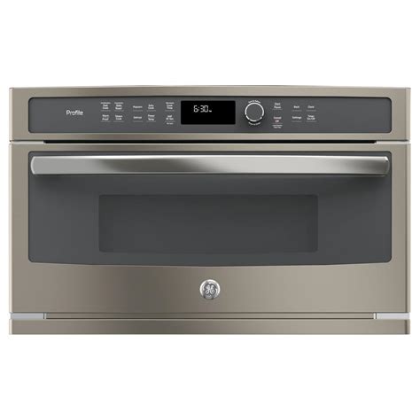 Ge Profile In Electric Convection Wall Oven With Built In Microwave