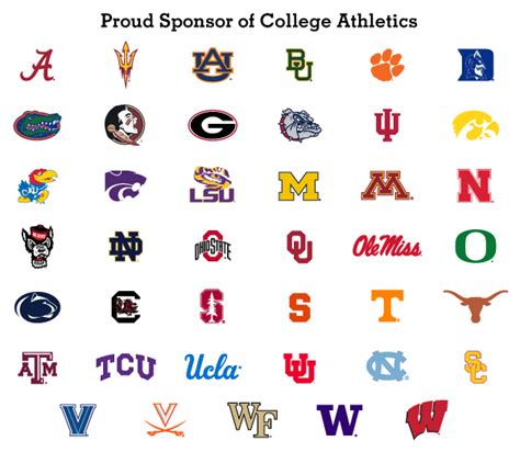 All Ncaa Football Team Logos