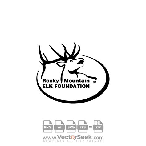 Rocky Mountain Elk Foundation Logo Vector Ai Png Svg Eps Free