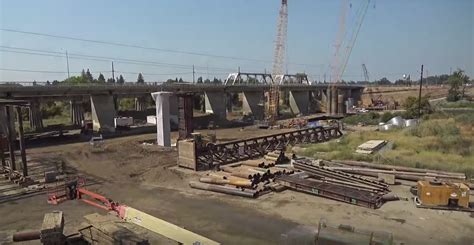 Video Time Lapse Captures Four Months Of Bridge Construction In Yuba