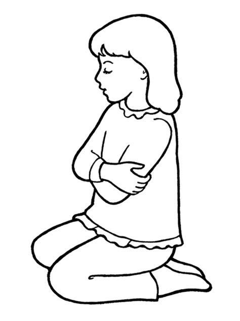 Girl Kneeling Drawing Free Download On Clipartmag