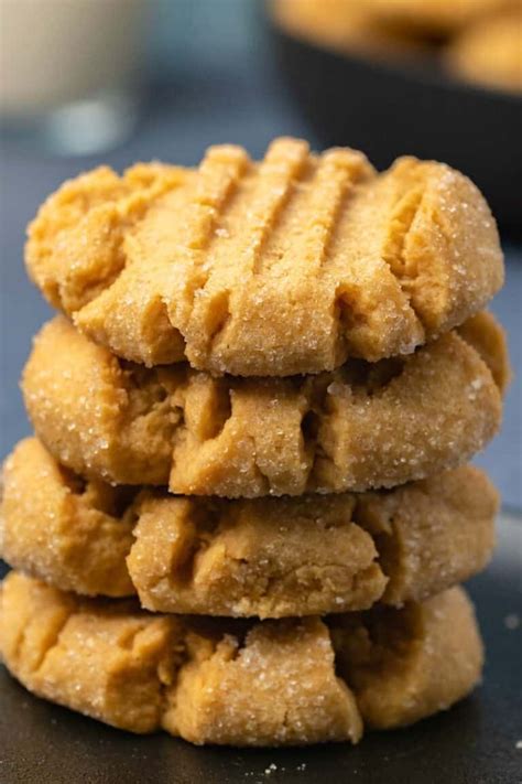 These Peanut Butter Cookies Are Soft And Chewy And Packed With Peanut