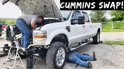 Ford To Cummins Swap Kit