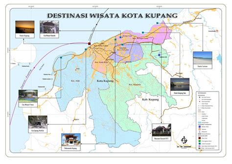 Bacarita Peta Destinasi Wisata Kota Kupang