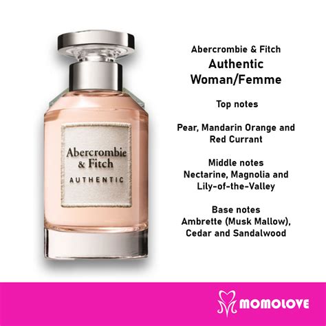 Abercrombie And Fitch Authentic Women Edp 100ml Eau De Parfum Momolove