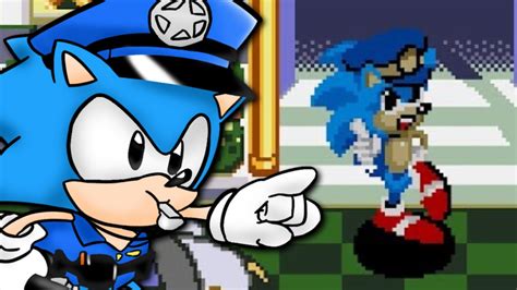 That Time Sonic Became A Police Officer Youtube