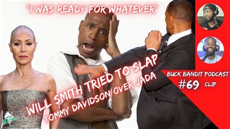 Tommy Davidson Will Smith Tried To Slap Me Over Jada Pinkett On The