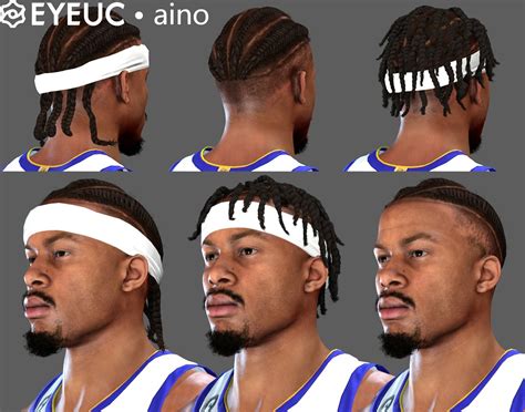 Nba 2k23 Moses Moody Cyberface And Body Update 3 Hairstyles By Aino