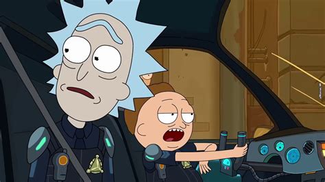 Training Day In Morty Town Rookie Rick And Morty Cop Youtube