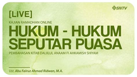 Join facebook to connect with ahmad faiz rosli and others you may know. LIVE] Daliilul Anaam #11 | Ust. Abu Fairuz Ahmad Ridwan, M ...