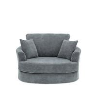 Fama moon fabric recliner swivel chair recliners living room. Ideal Home Camden Fabric Swivel Chair | very.co.uk