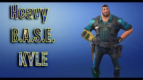 Fortnite Save The World New Hero Heavy Base Kyle Youtube