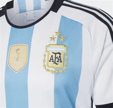 campeones del mundo cómo comprar la nueva camiseta de la selección argentina con 3 estrellas