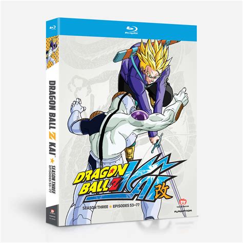 The third season of dragon ball z anime series contains the frieza arc, which comprises part 2 of the frieza saga. Shop Dragon Ball Z Kai Season Three | Funimation