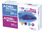 Ho fatto recentemente richiesta per attivare la 20 mega di infostrada. Neuf Telecom Pack Modem-Routeur ADSL n9uf Box 20 Méga ...