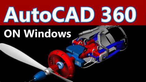 Autocad 360 App Tutorial On Windows 10 Youtube