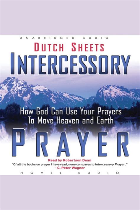 Intercessory Prayer By Dutch Sheets And Robertson Dean Listen Online