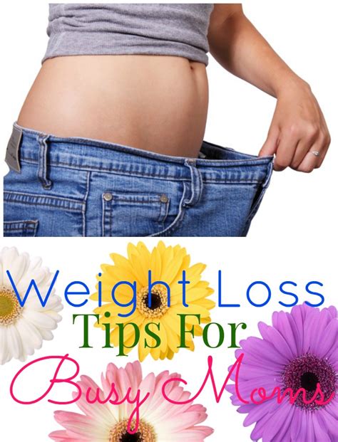 Weight Loss Tips For Busy Moms Miss Frugal Mommy